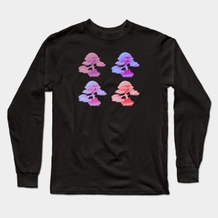 Pop Art Bonsai Long Sleeve T-Shirt